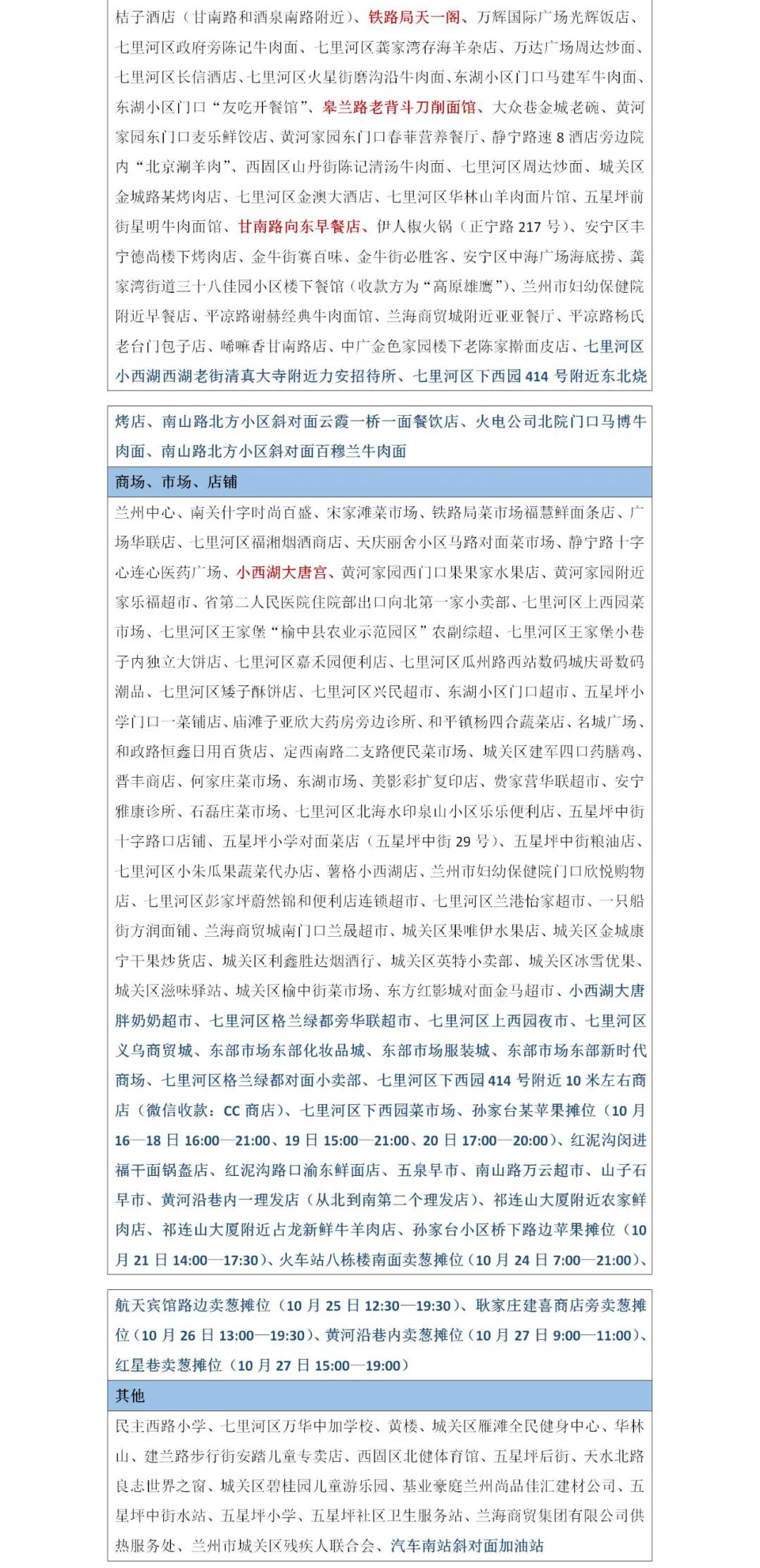 甘肃新增本土无症状335例/甘肃新增5例本土确诊