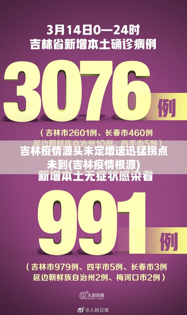 吉林疫情源头未定增速迅猛拐点未到(吉林疫情根源)