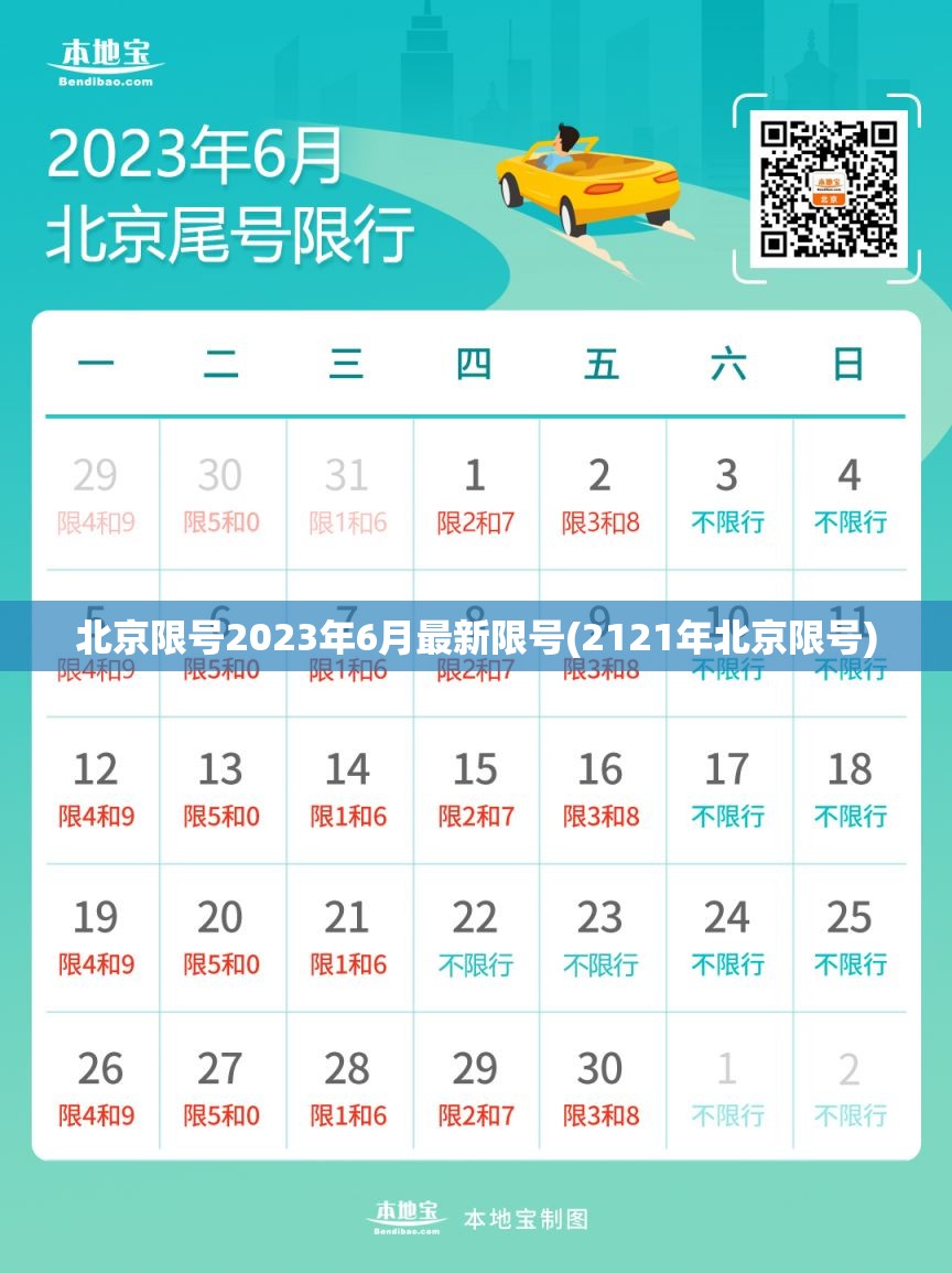 北京限号2023年6月最新限号(2121年北京限号) 北京限号2023年6月最新限号(2121年北京限号)