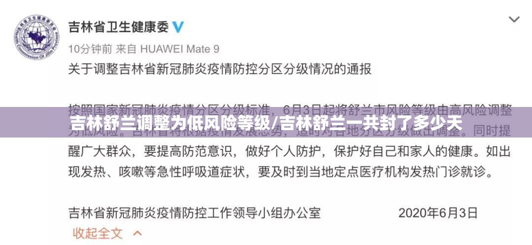 吉林舒兰调整为低风险等级/吉林舒兰一共封了多少天 吉林舒兰调整为低风险等级/吉林舒兰一共封了多少天