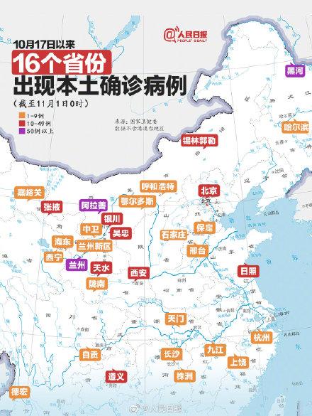 31省份增本土6例/31省份增本土48例 在7省份