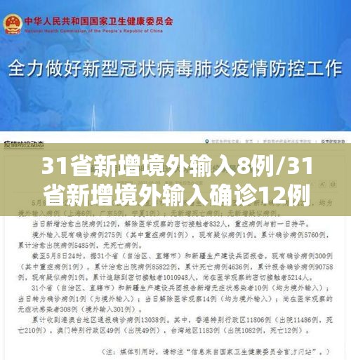 31省新增境外输入8例/31省新增境外输入确诊12例 31省新增境外输入8例/31省新增境外输入确诊12例