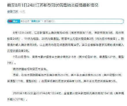 辽宁新增4例本土确诊病例、2例本土无症状(辽宁新增2例本土病例3例无症状) 辽宁新增4例本土确诊病例、2例本土无症状(辽宁新增2例本土病例3例无症状)