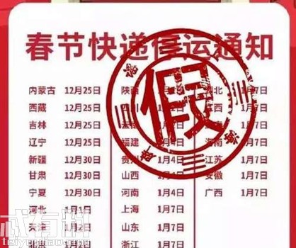 2022快递停运和恢复时间/2021年快递停运时间一览表 2022快递停运和恢复时间/2021年快递停运时间一览表