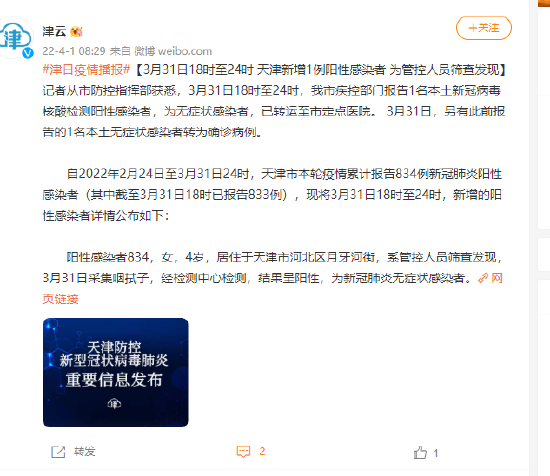 天津公布20例阳性感染者轨迹/天津确诊阳性 天津公布20例阳性感染者轨迹/天津确诊阳性