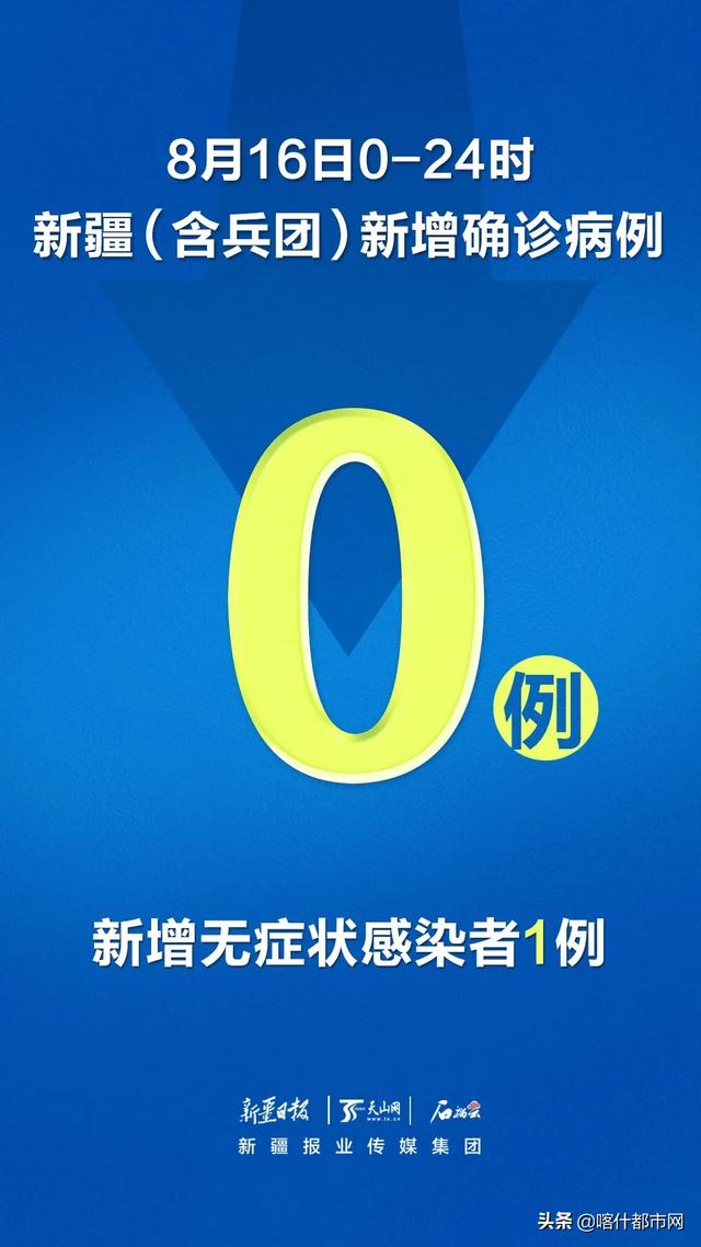 新疆昨日新增1例无症状感染者/新疆新增确诊6例无症状感染15例