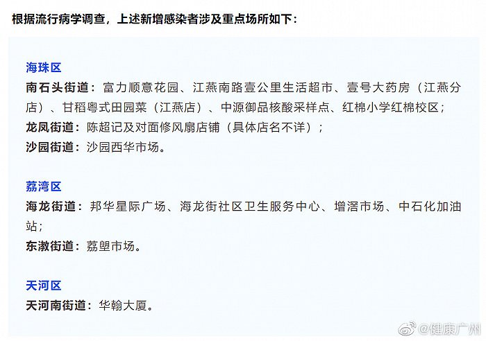广州新增28例阳性感染者/广州新增21例新冠肺炎患者
