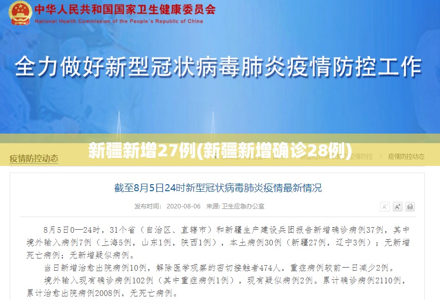 新疆新增27例(新疆新增确诊28例)