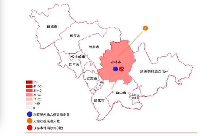 舒兰传染链延长到22人/舒兰有疫情吗