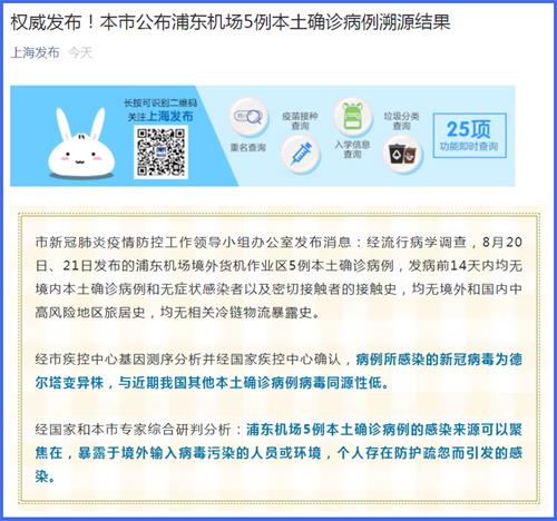上海公布本轮疫情溯源结果/上海疫情病原