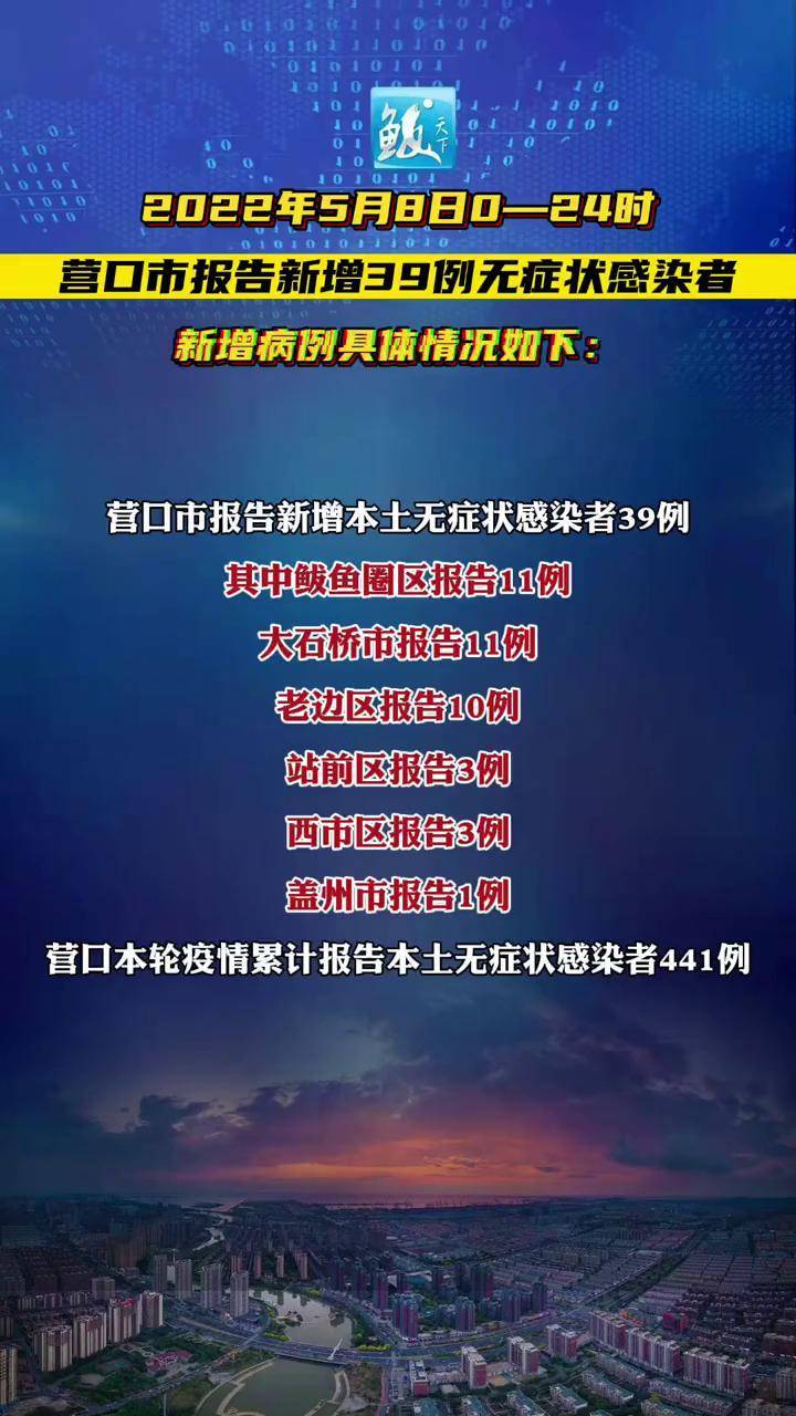 【辽宁营口疫情最新消息今天，辽宁营口疫情最新情况文件】