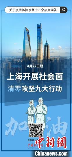 上海目标在5月中旬实现社会面清零/上海的目标