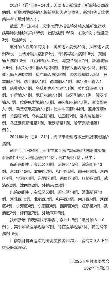 北京一病例曾到天津(北京确诊曾到天津出差) 北京一病例曾到天津(北京确诊曾到天津出差)