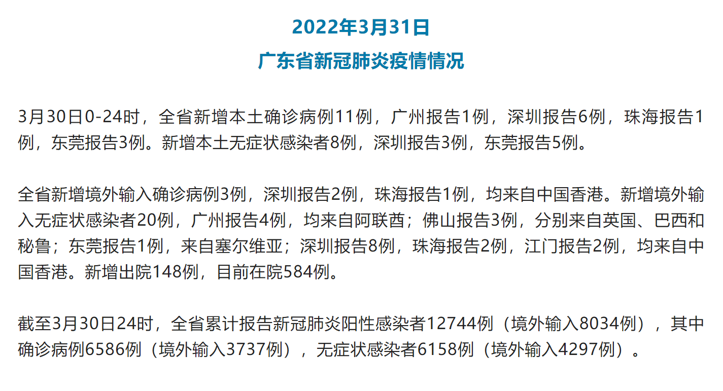 广东昨日新增11例本土确诊/广东昨日新增4例本土确诊病例,均为广州报告