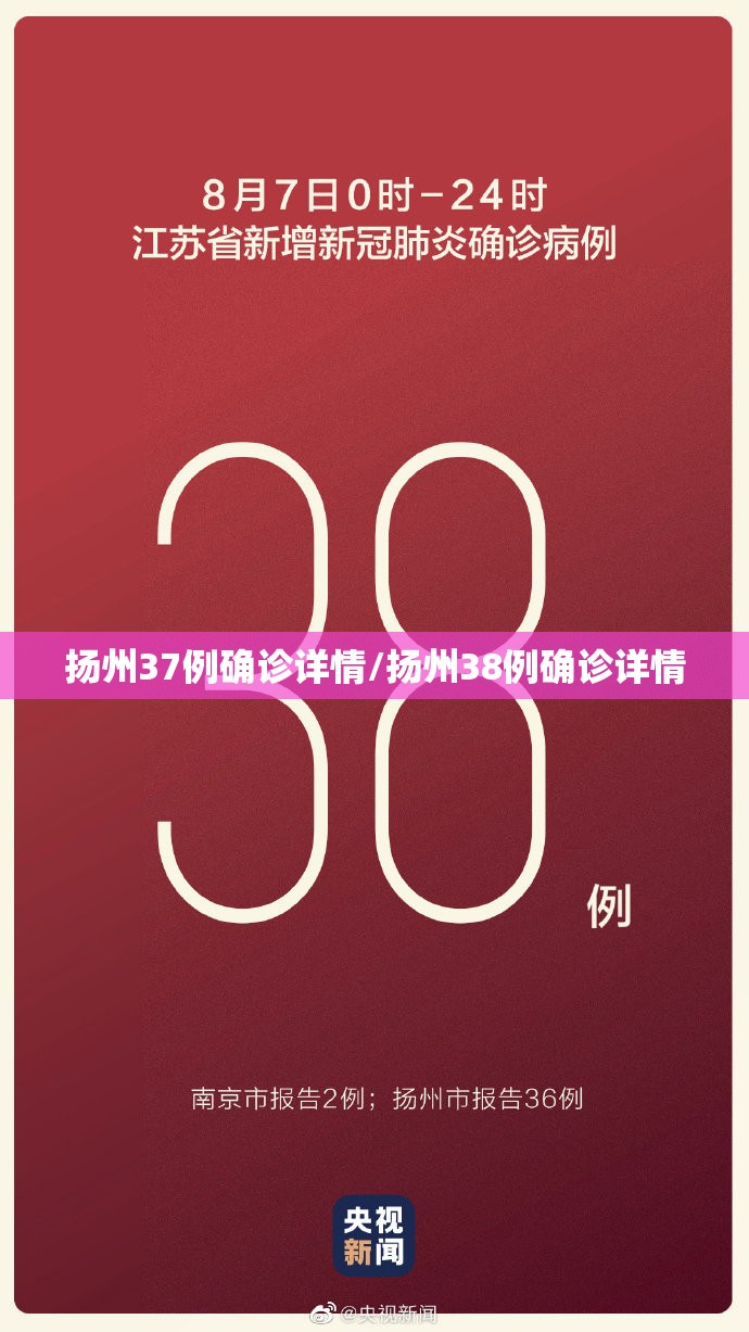 扬州37例确诊详情/扬州38例确诊详情