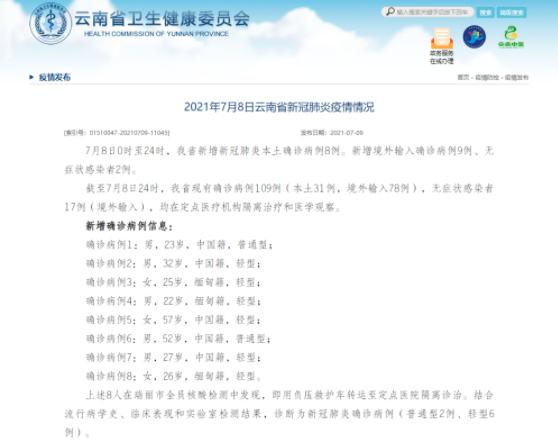 云南新增本土15例/云南 新增 本土